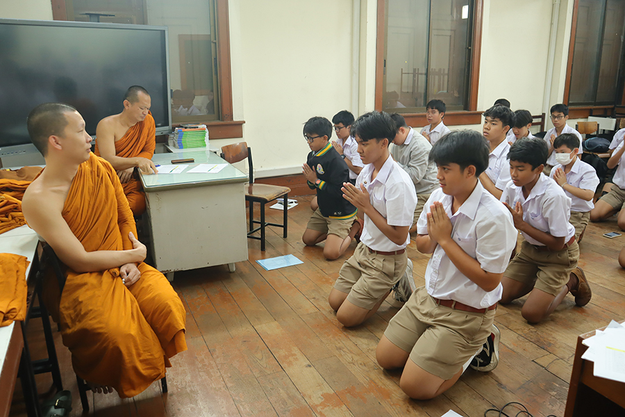 การฝึกซ้อมขานนาคบรรพชาสามเณร ประจำปี 2569 (วันที่ 3)