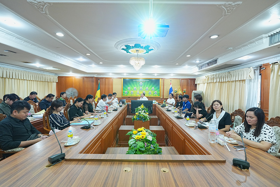 การประชุมคณะกรรมการดำเนินงานโครงการบรรพชาสามเณร ประจำปี 2569 ในร่มบารมีสมเด็จพระธีรญาณมุนี ถวายเป็นพระราชกุศลแด่ สมเด็จพระนางเจ้าสิริกิติ์ พระบรมราชินีนาถ